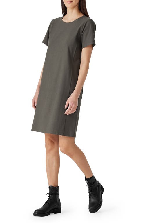 Eileen Fisher T-shirt Dress In Grove