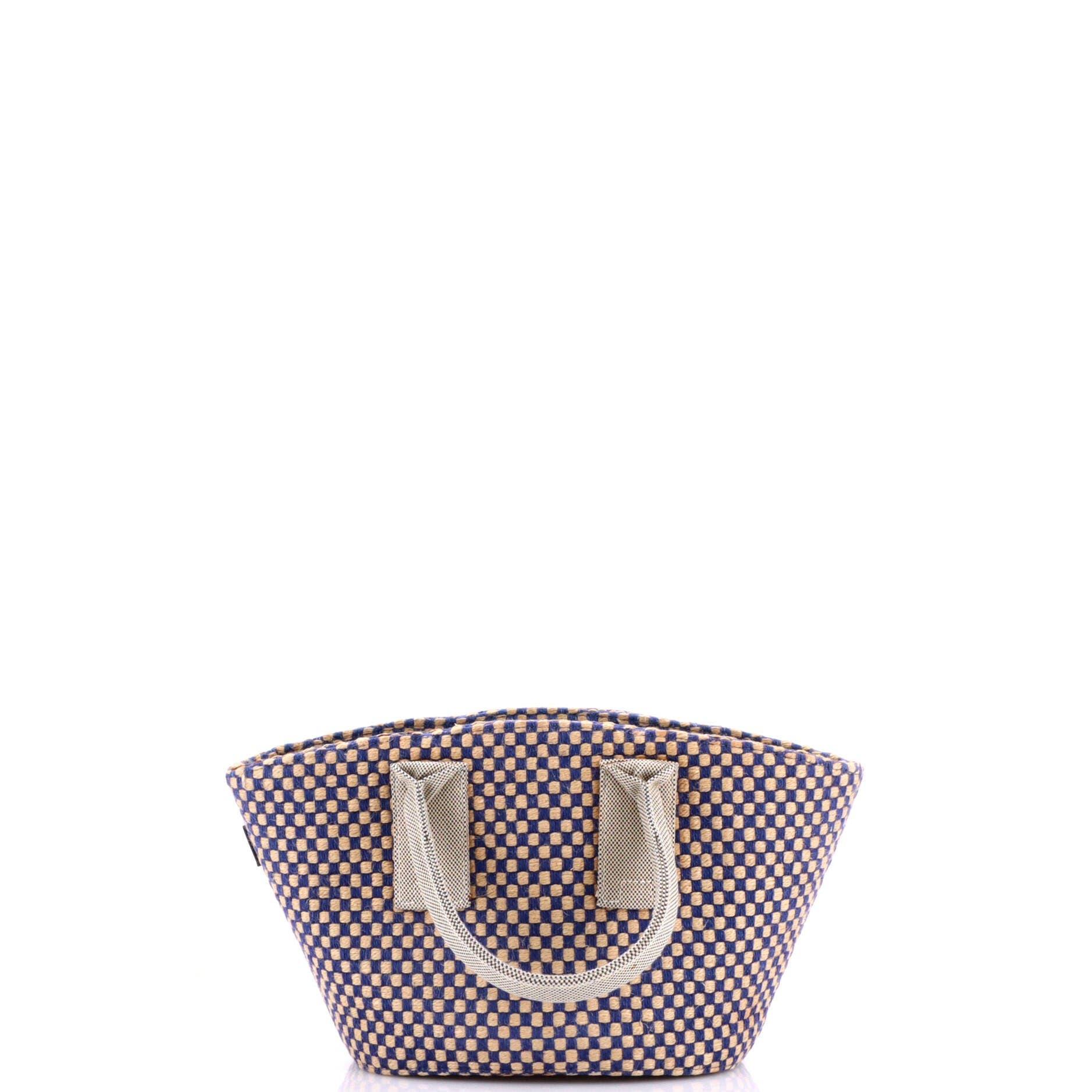 Basket Weave Tote Woven Jute Pm, Alternate, color, Blue