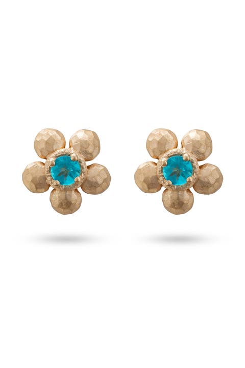 Flore Earrings Apatite