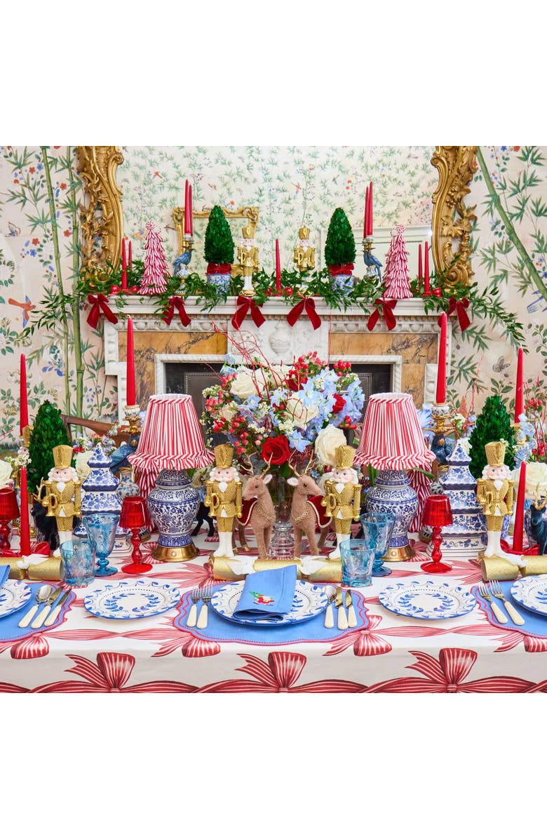 Mrs. Alice Chinoiserie Rechargeable Lamp, Alternate, color, Blue