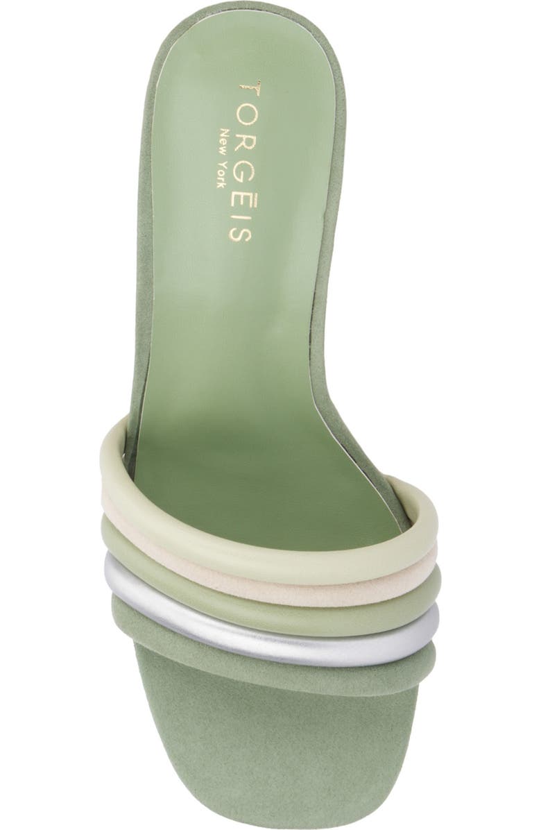 TORGEIS Idra Slide Sandal, Alternate, color, Sage Green