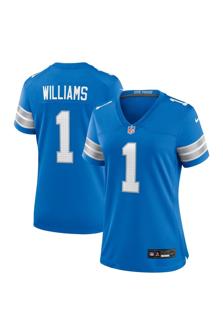 Women's Nike Jameson Williams Blue Detroit Lions Game Player Jersey, Main, color, Blue