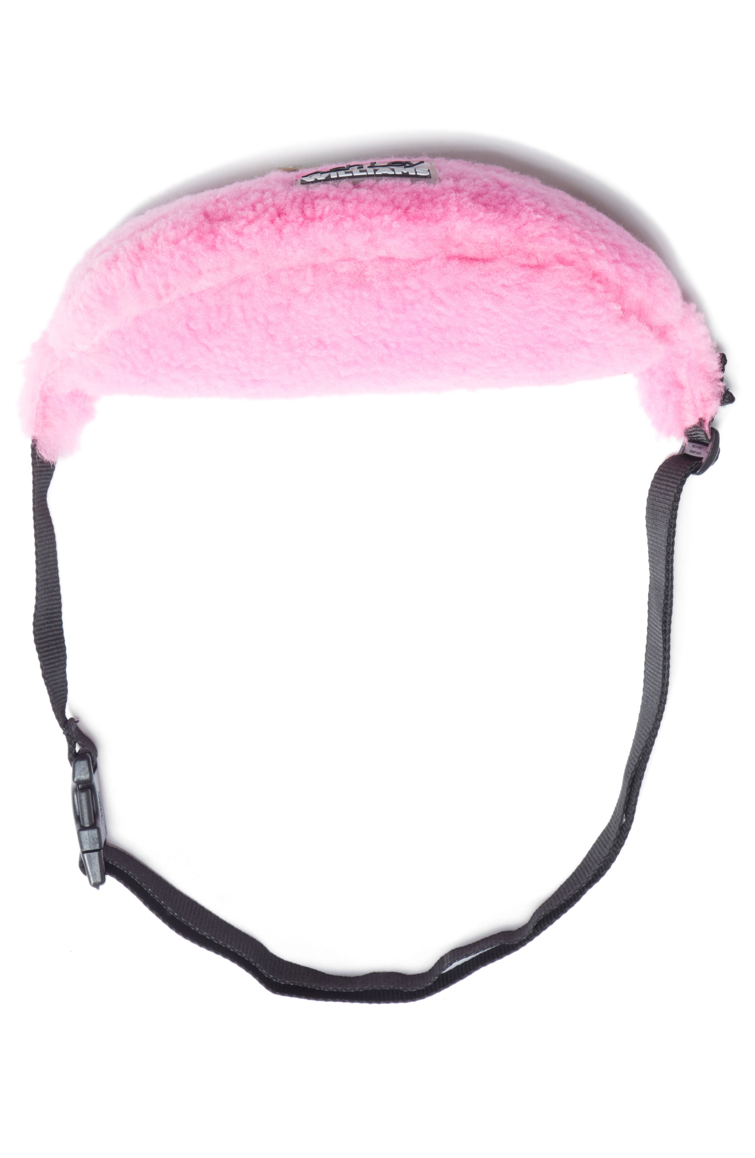 Ashley Williams Genuine Shearling Belt Bag, Alternate, color, 