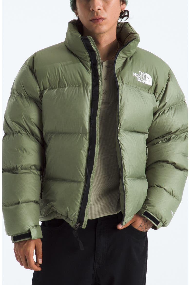 1996 Retro Nuptse 700 Fill Power Down Packable Jacket, Main, color, BARK MIST