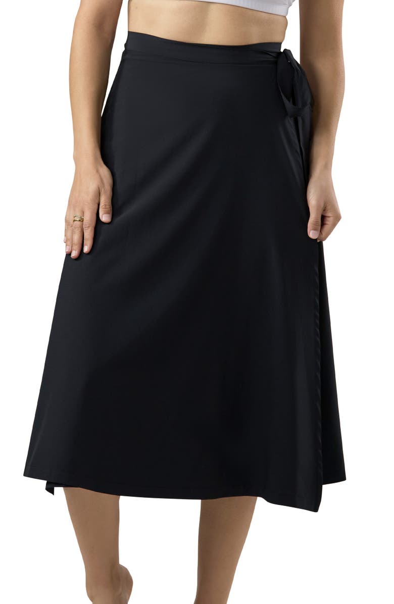 UV Skinz UPF Sun Wrap Skirt, Main, color, Black