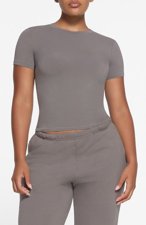 Skims New Vintage T-shirt In Gray