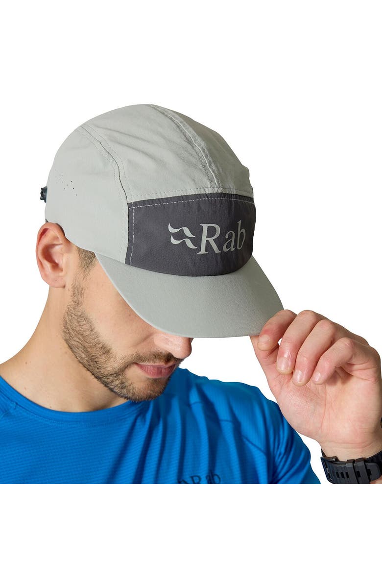 Rab Talus 5-Panel Cap, Alternate, color, Light Zinc/Graphene
