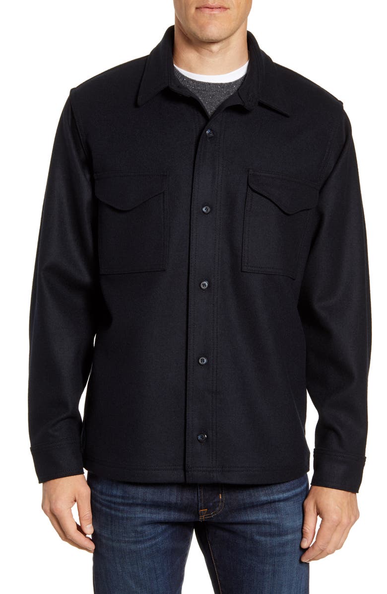 Filson Regular Fit Wool Shirt Jacket, Alternate, color,