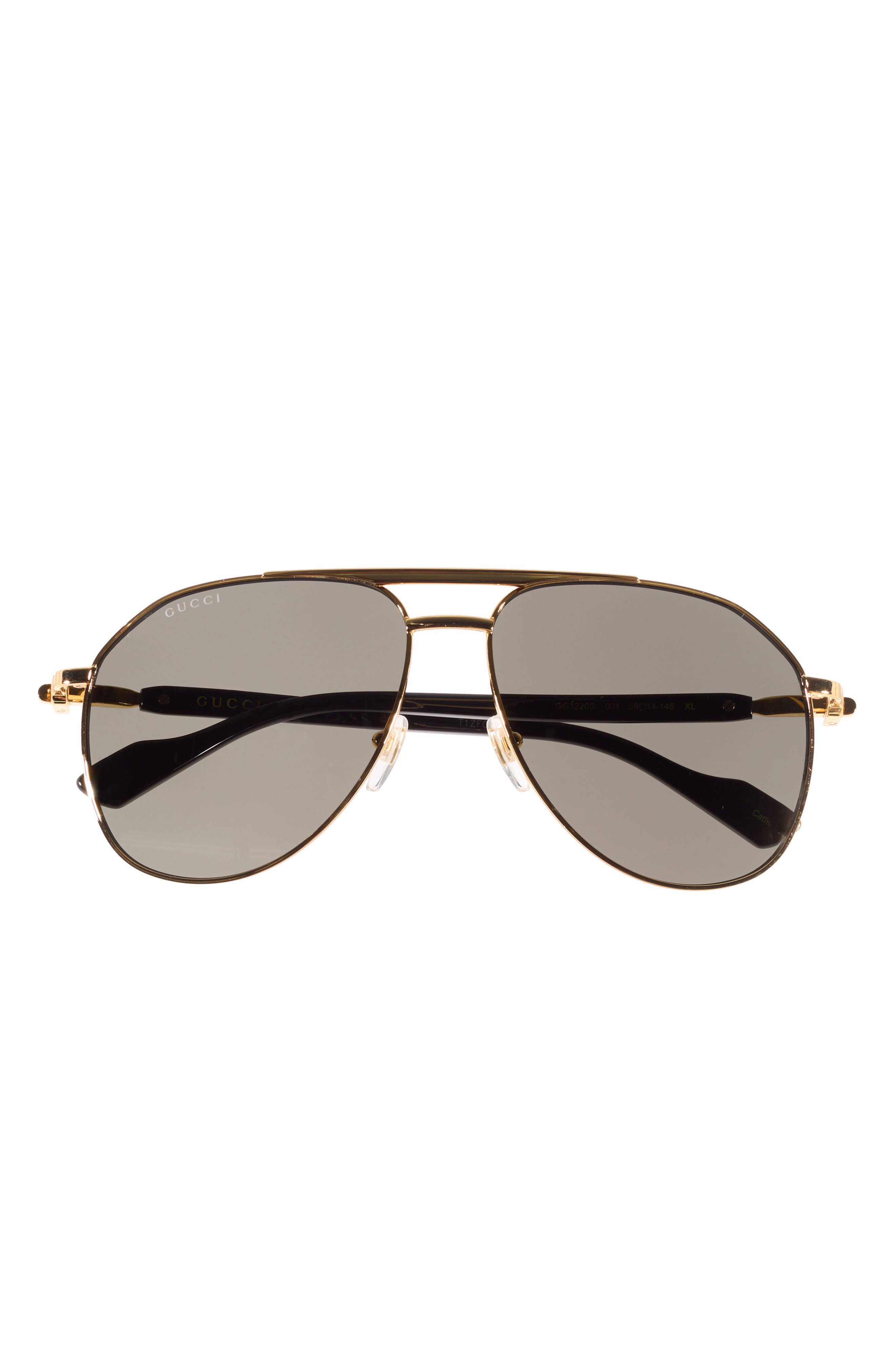 Gucci 59mm Aviator Sunglasses
