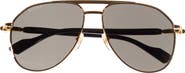 Gucci 59mm Aviator Sunglasses