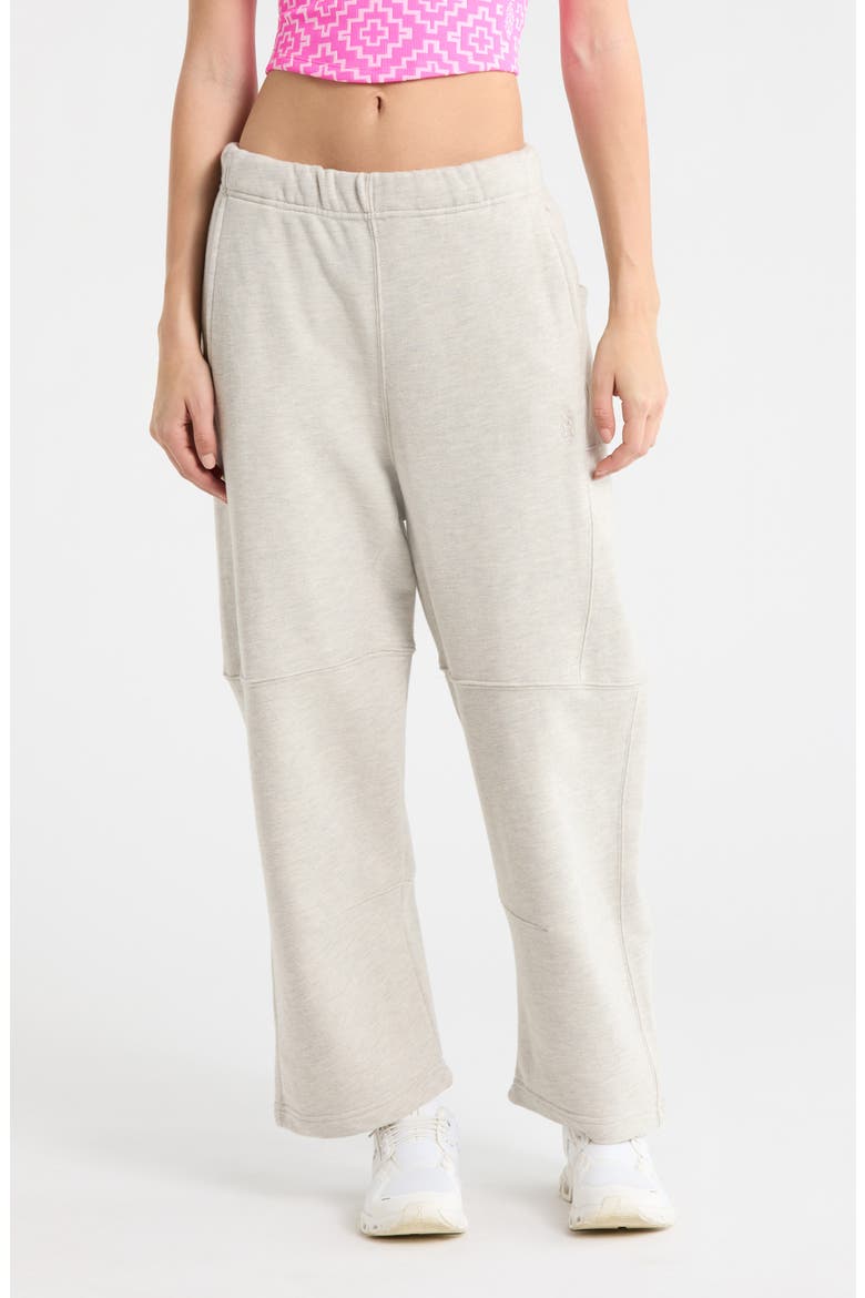 Top Score Barrel Pants, Main, color, HEATHER GREY