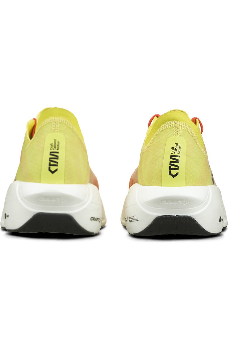 Craft Nordlite Carbon Speed Running Shoe, Alternate, color, Neon Light/ Inferno