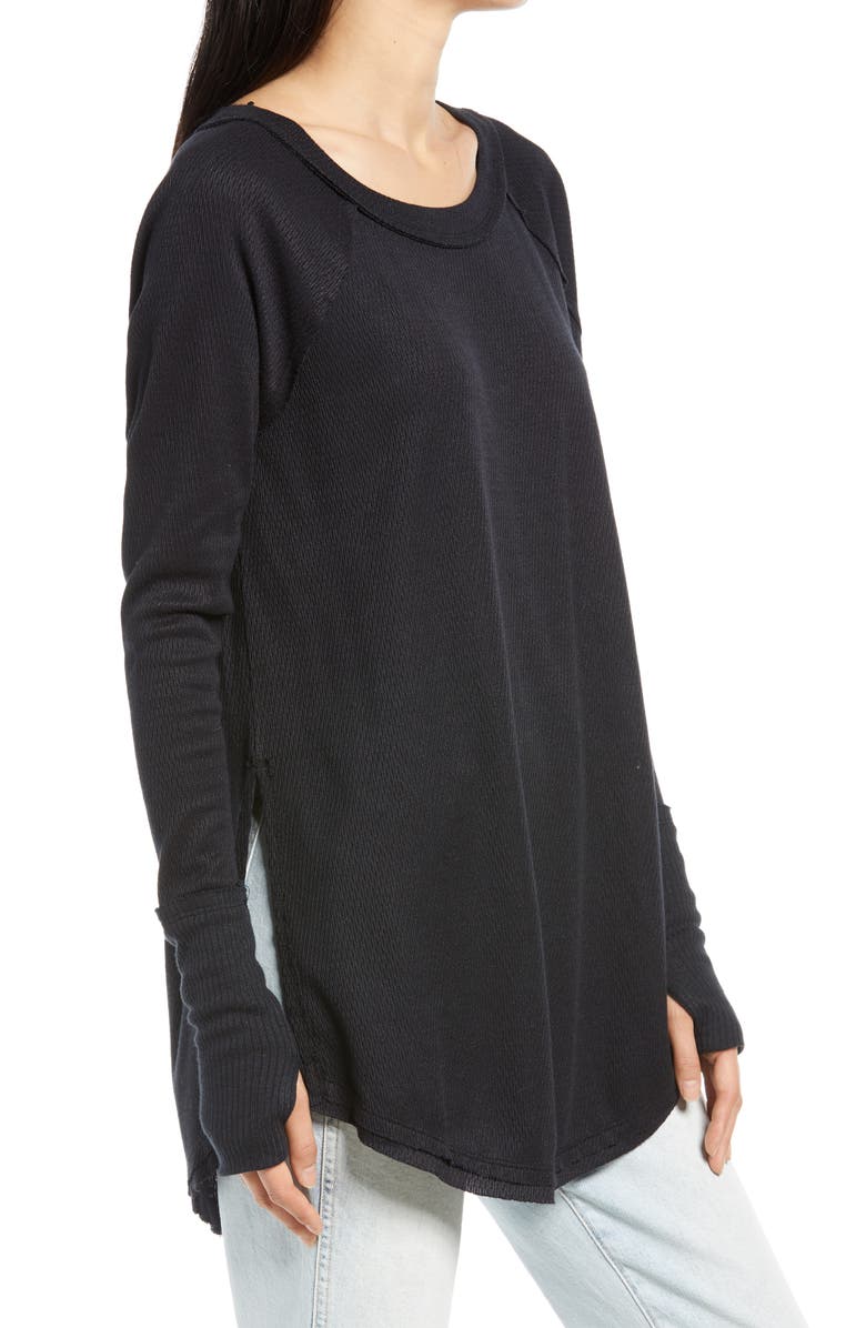 Free People Snowy Thermal Shirt, Alternate, color,