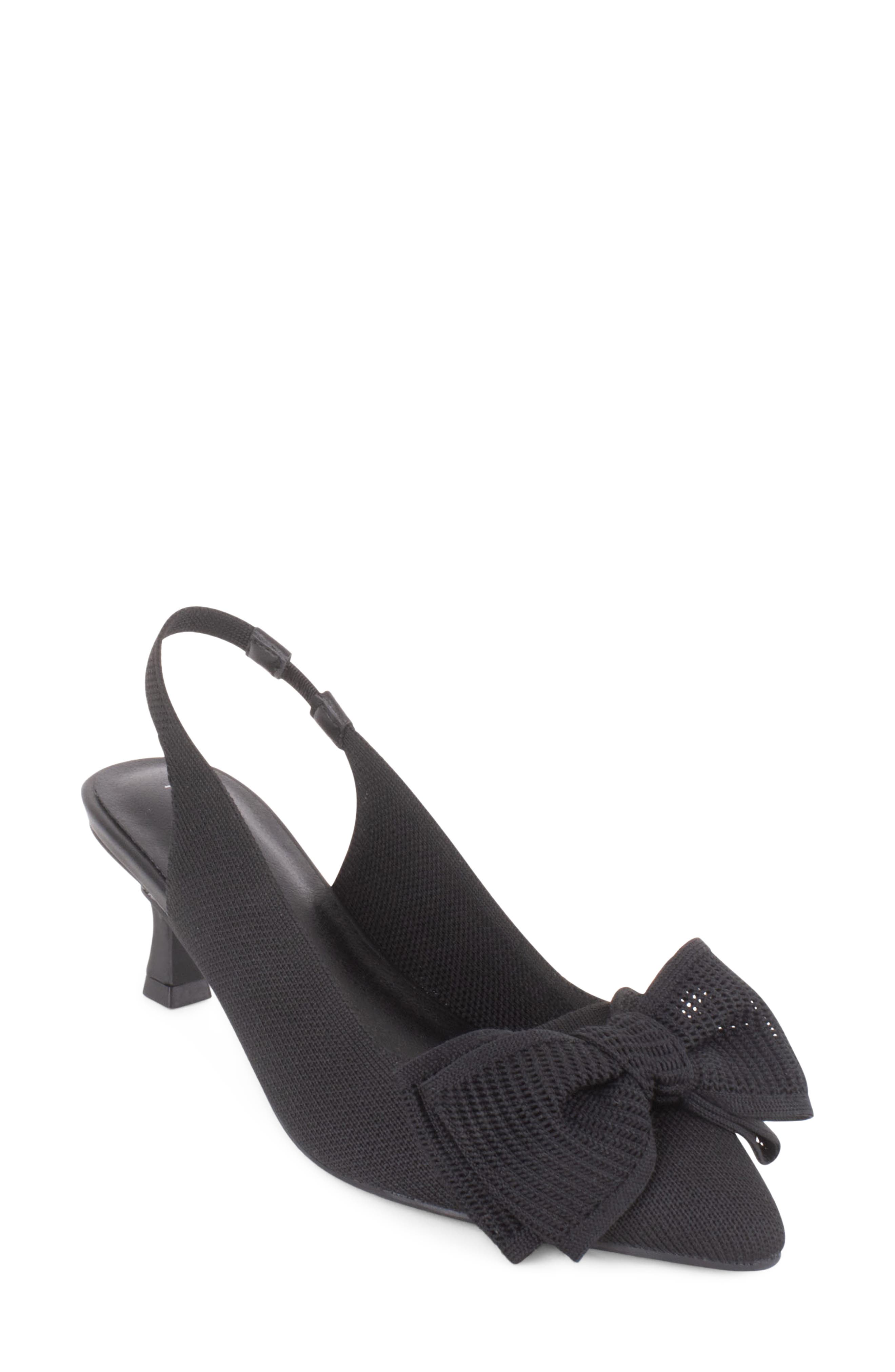 Tahari Lagos Slingback Pump, Main, color, Black