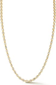 GLAZE JEWELRY Pear Cut Cubic Zirconia Tennis Necklace