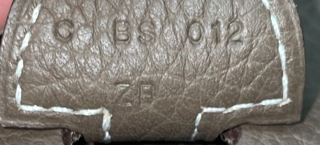 Pre-Owned Hermes Evelyne Bag Gen III Clemence PM, Alternate, color, Etoupe