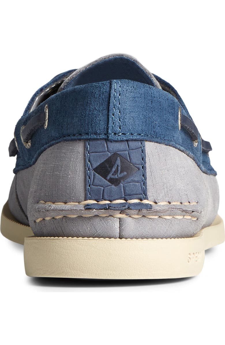Sperry TOP-SIDER 2-Eye Plushwave Checkmate Mocassin, Alternate, color,