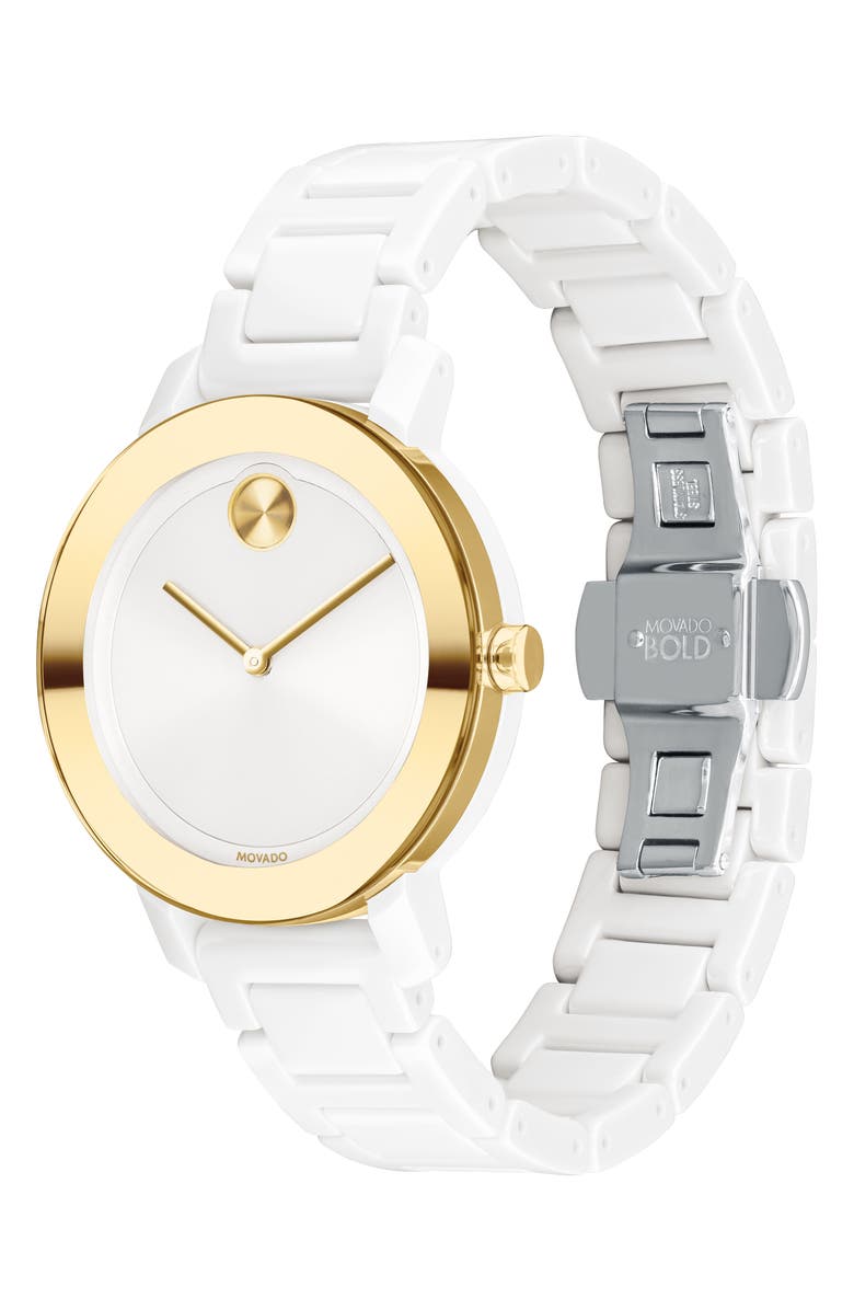 Movado Bold Evolution Bracelet Watch, 36mm, Alternate, color, 