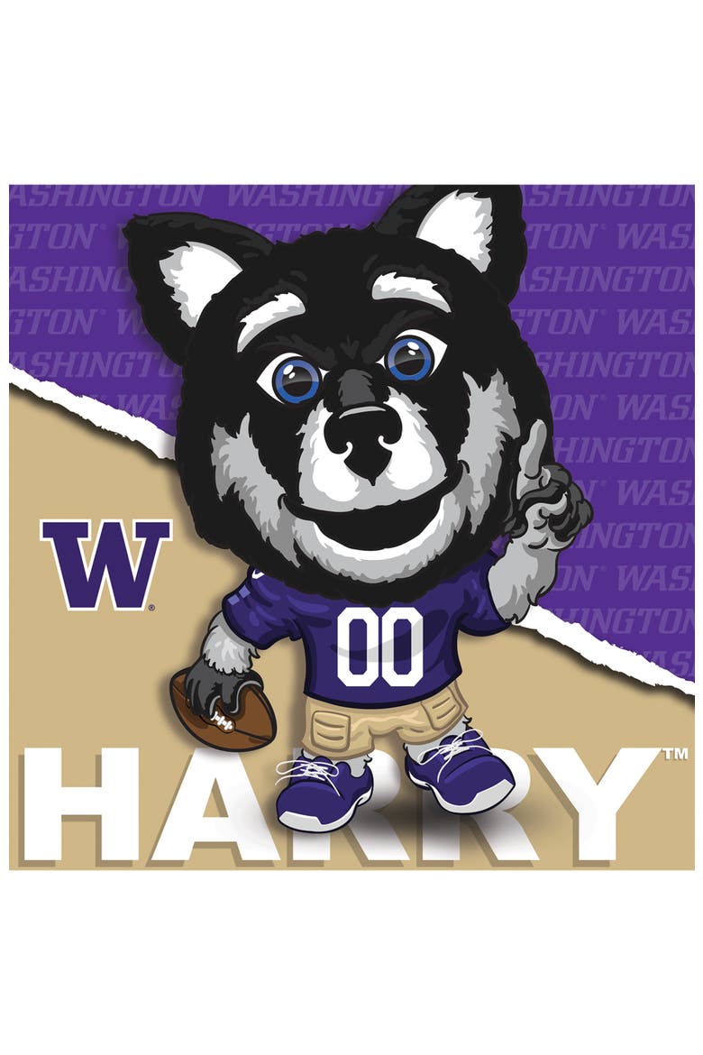 Washington Huskies Mascot 100pc Puzzle, Alternate, color, Multicolor