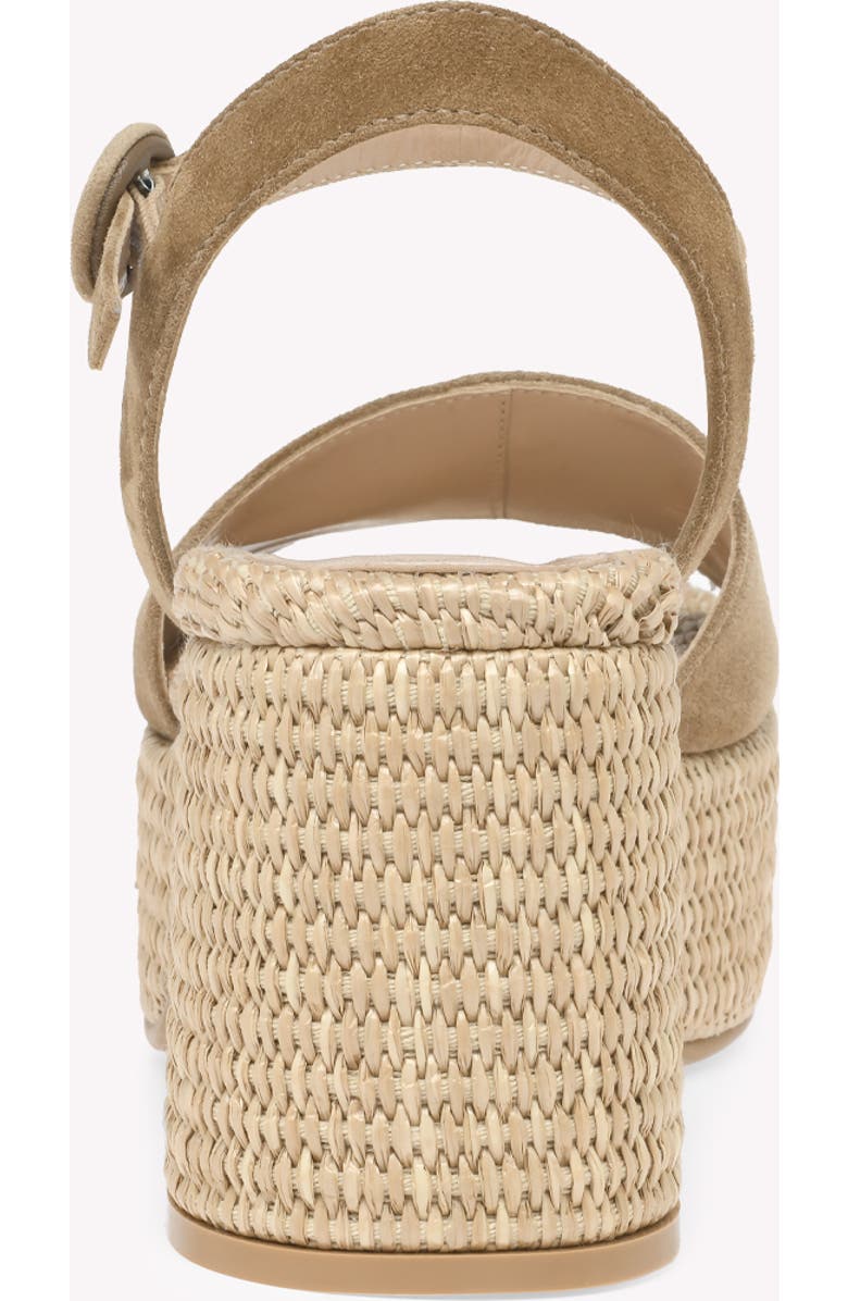 Gianvito Rossi Carol Sandals, Alternate, color, Camel Suede