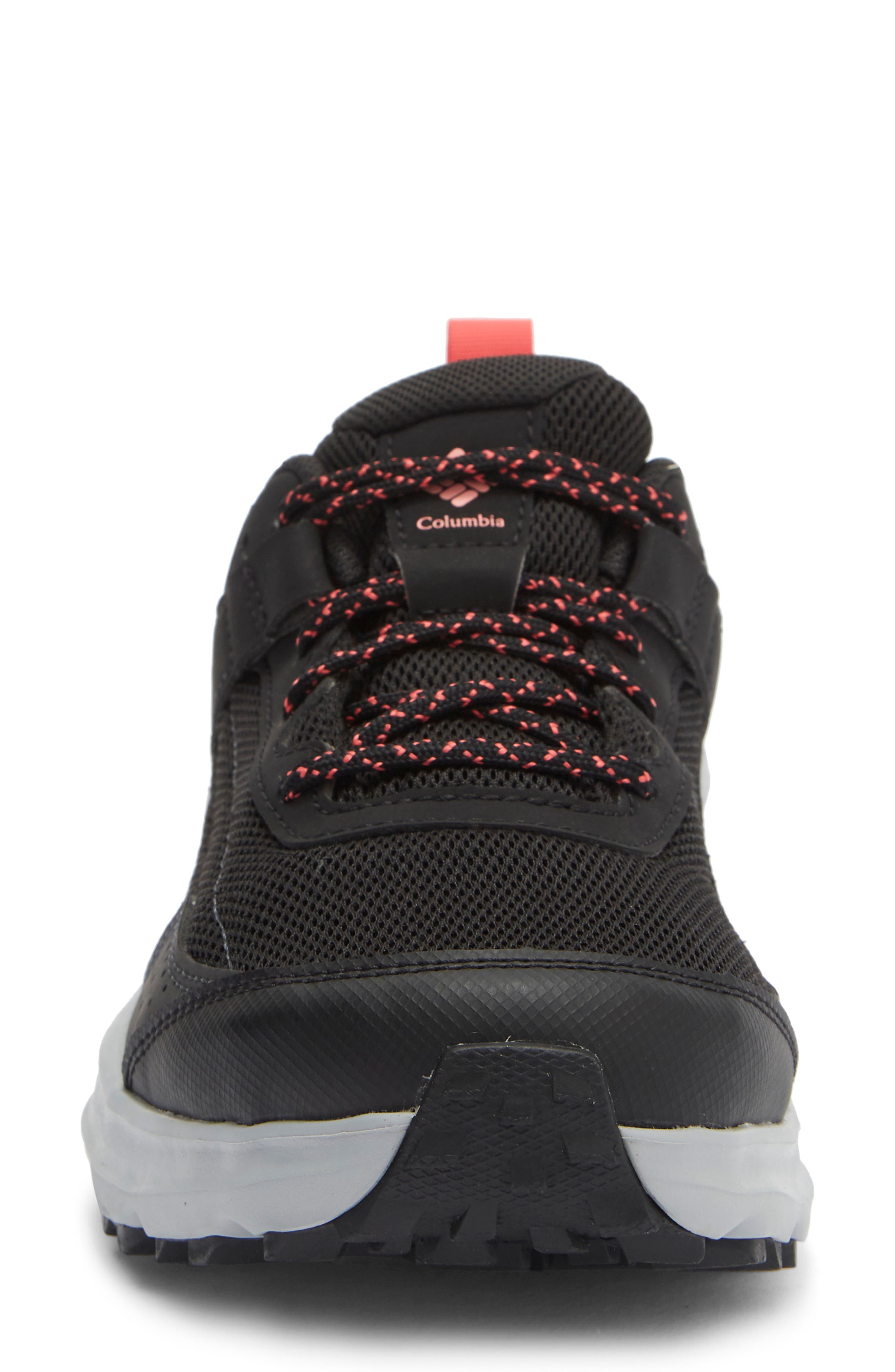 Vertisol Trail Running Shoe, Alternate, color, BLACK/ SALMON ROSE