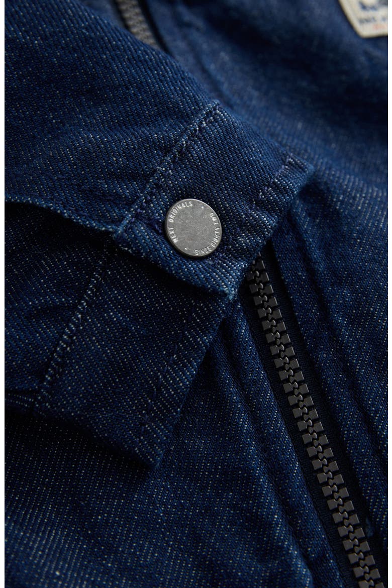 Kids' Carpenter Denim Jacket, Alternate, color, BLUE