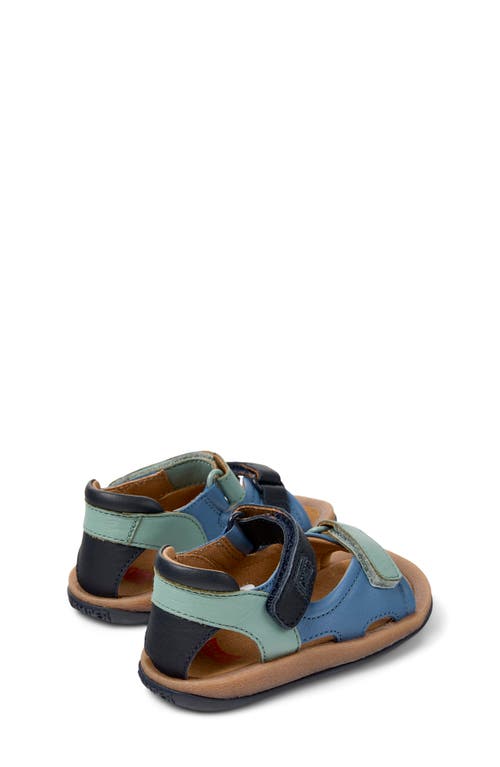 Camper Kids' Twins Mismatch Sandal In Blue/green Multi