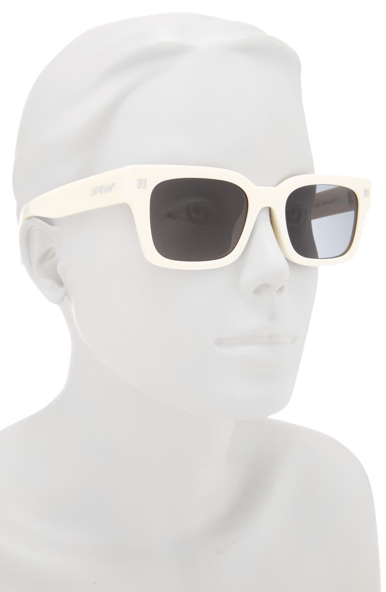 Off-White Midland 53mm Square Sunglasses, Alternate, color, 