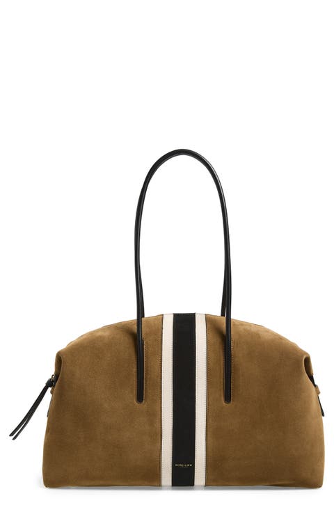 The Stockholm Suede Shoulder Bag