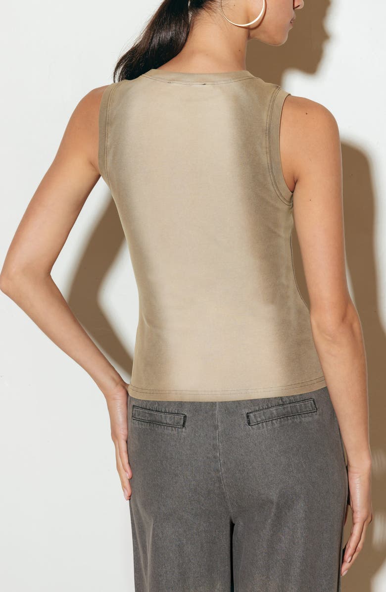 FREEMARKET Ombré Sleeveless Top, Alternate, color, Charcoal
