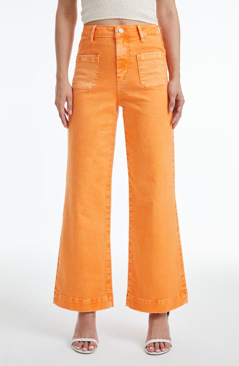 Luna High Waist Wide Leg Jeans