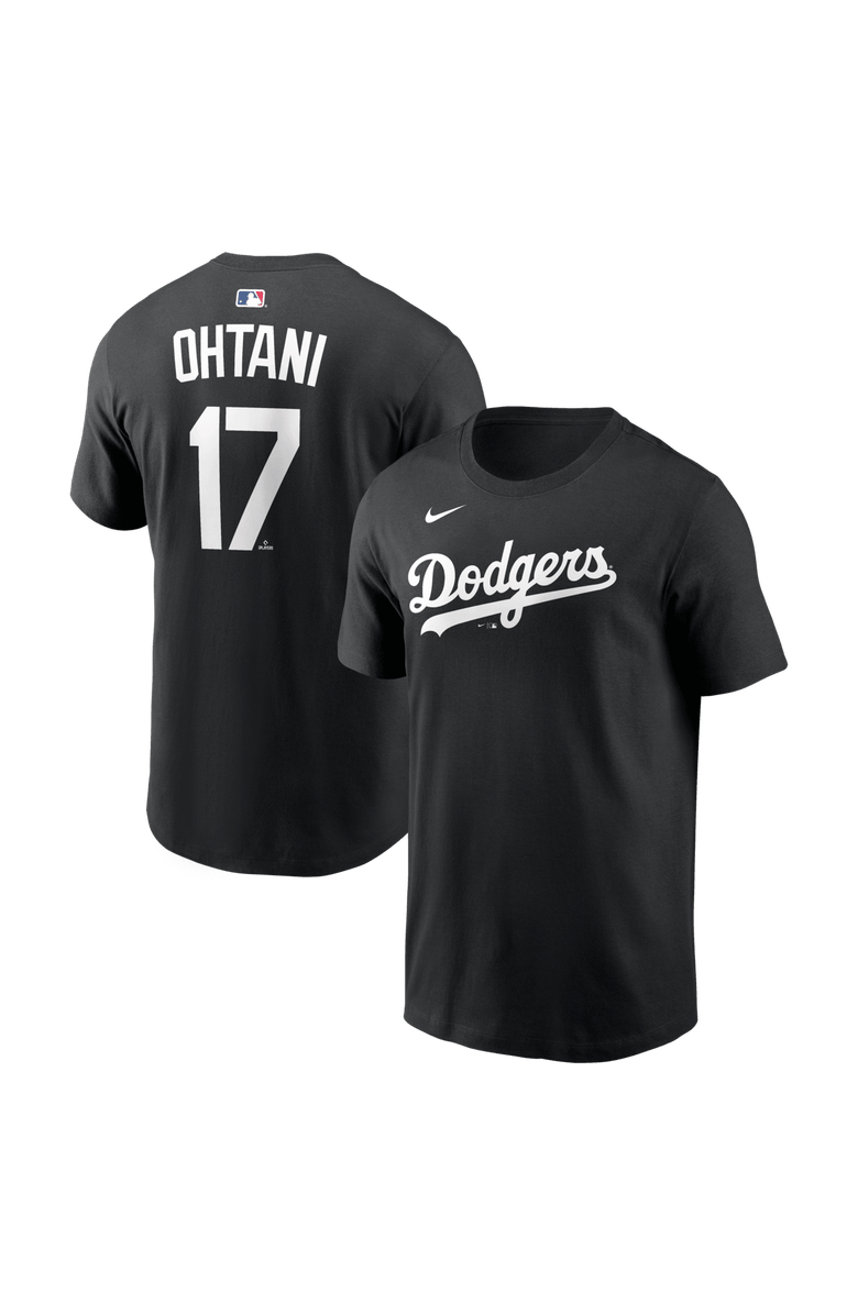 Nike Men's Nike Shohei Ohtani Black Los Angeles Dodgers Name & Number T-Shirt, Main, color, Black