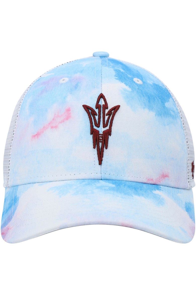 Women's '47 White Arizona State Sun Devils Casey MVP Trucker Snapback Hat, Alternate, color, White
