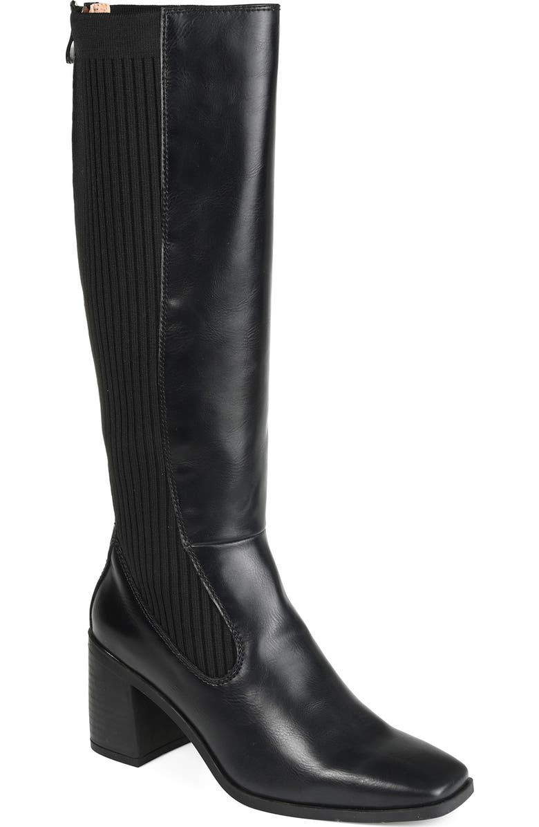 Journee Collection Winny Tall Boot - Wide Calf, Main, color,