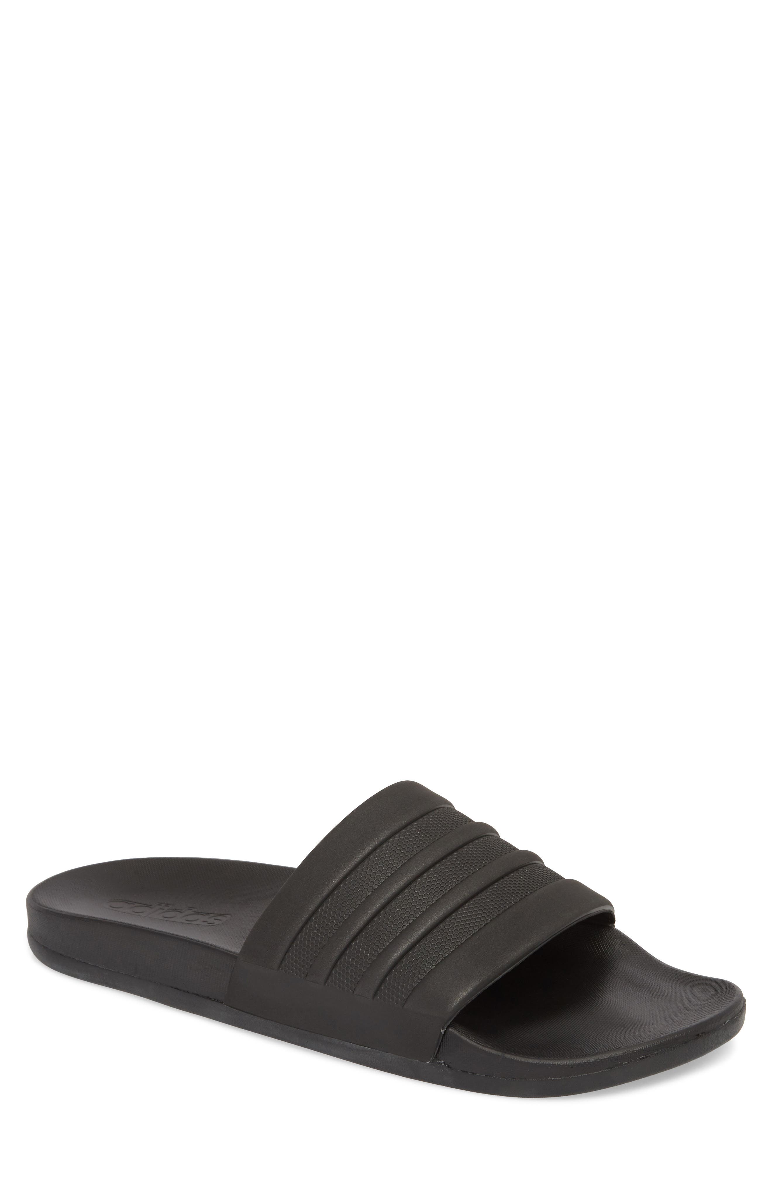 adidas Adilette Cloudfoam Mono Sport Slide, Main, color, 