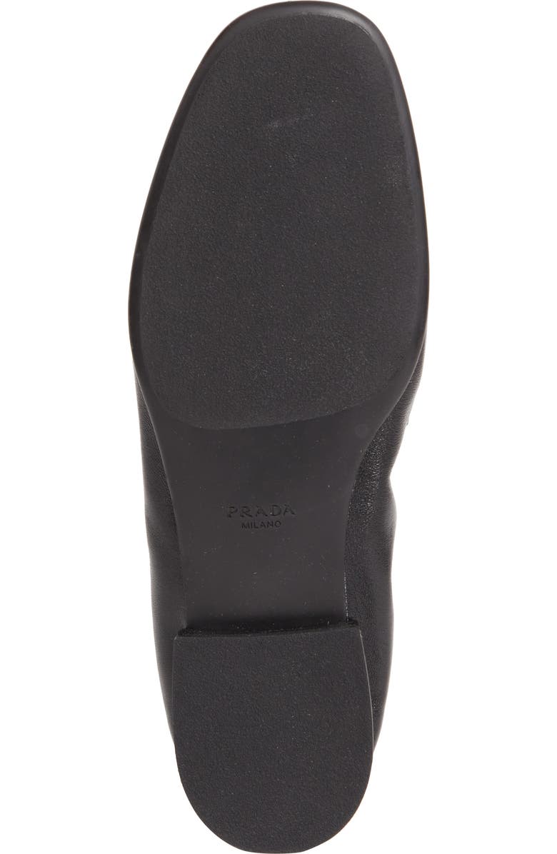 Prada Soft Penny Loafer, Alternate, color, Black