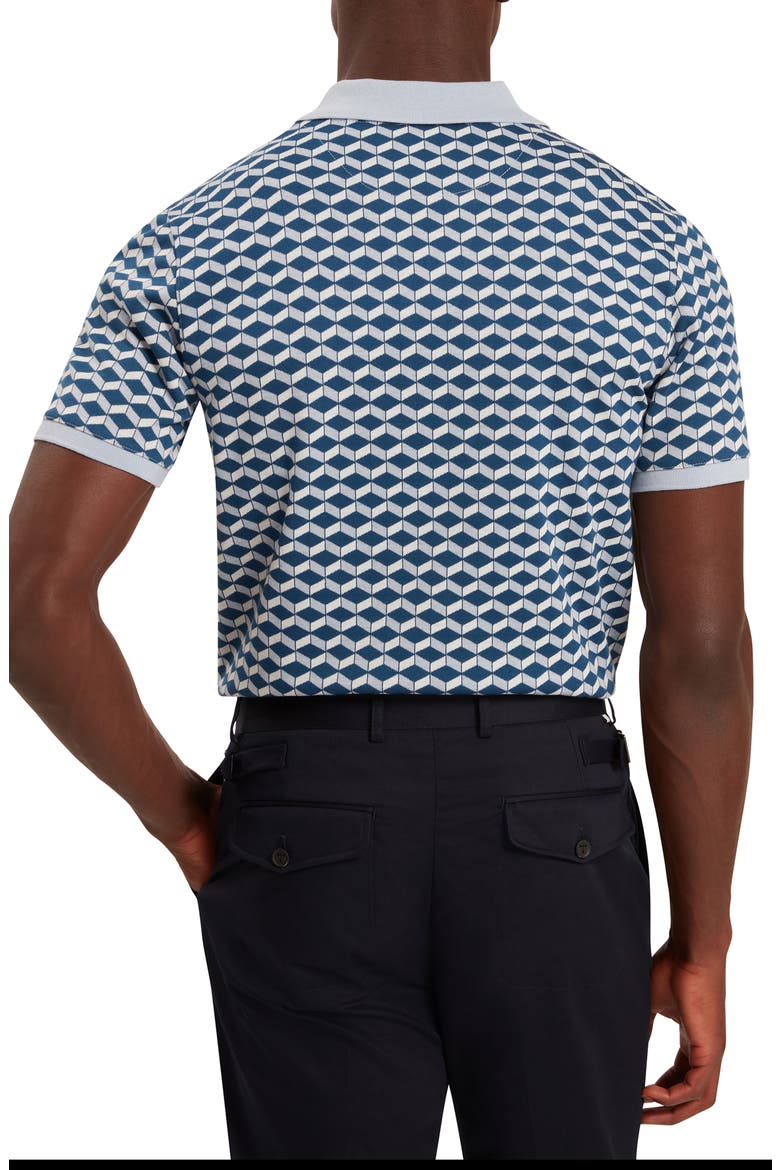 Lirien Johnny Collar Polo, Alternate, color, DK-BLUE