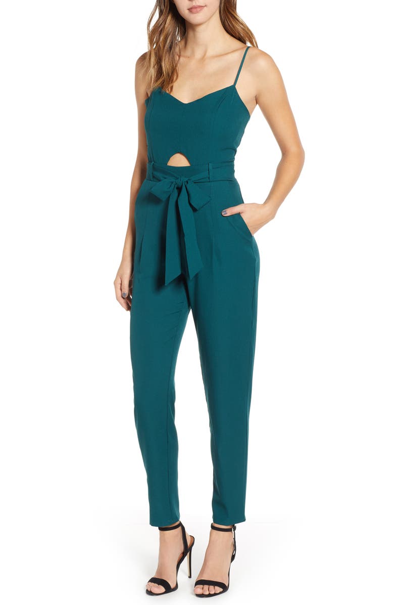 Leith Keyhole Jumpsuit, Main, color, 