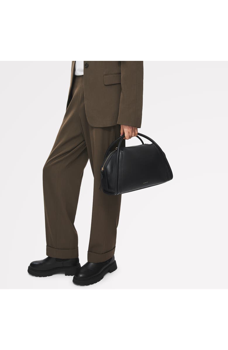 Radley The Golborne Medium Ziptop Satchel Bag, Alternate, color, Black