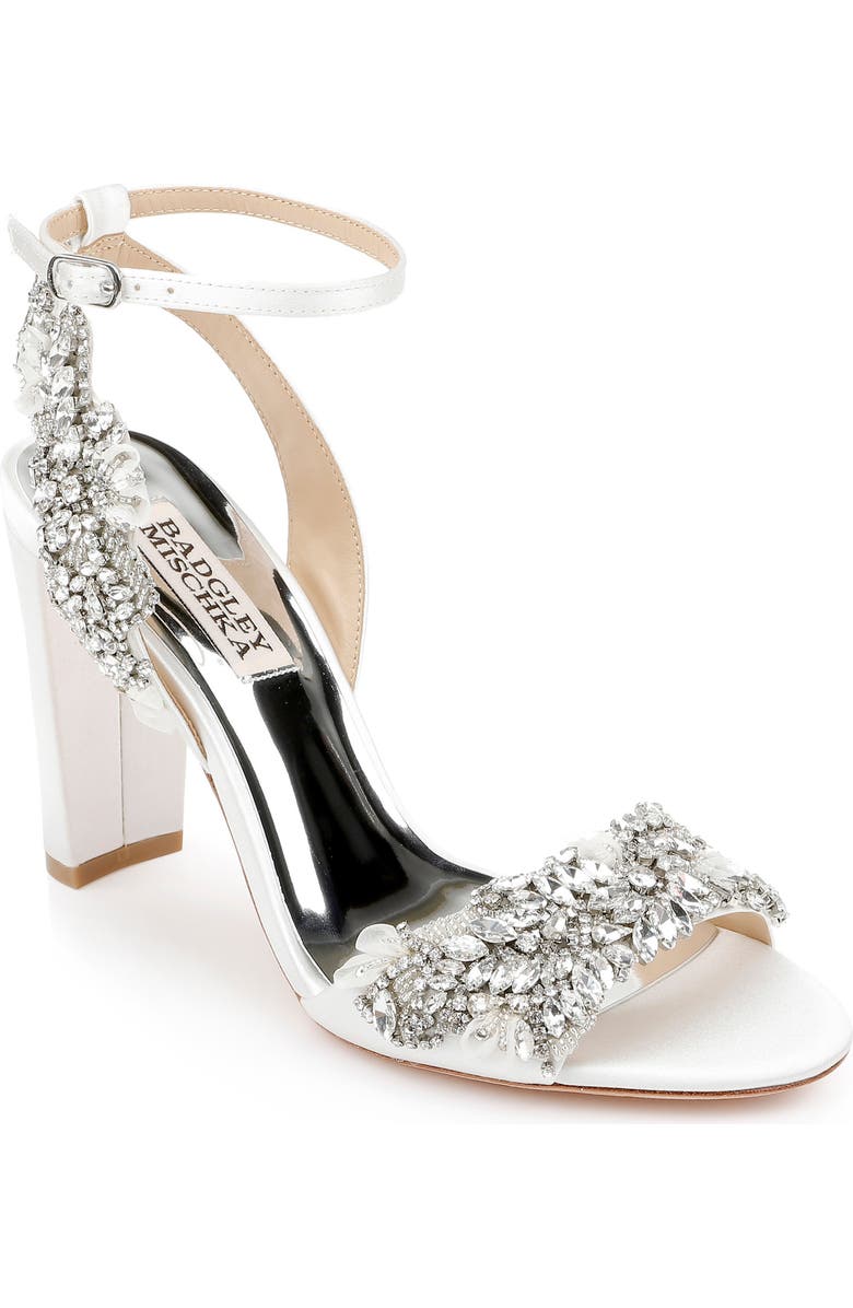 Badgley Mischka Collection Badgley Mischka Libby Ankle Strap Sandal, Main, color,