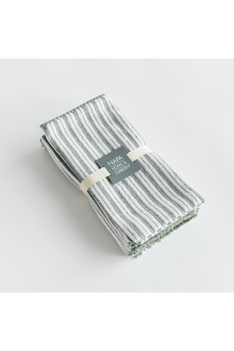 Vinnia Napkins Set of 4, Alternate, color, Green