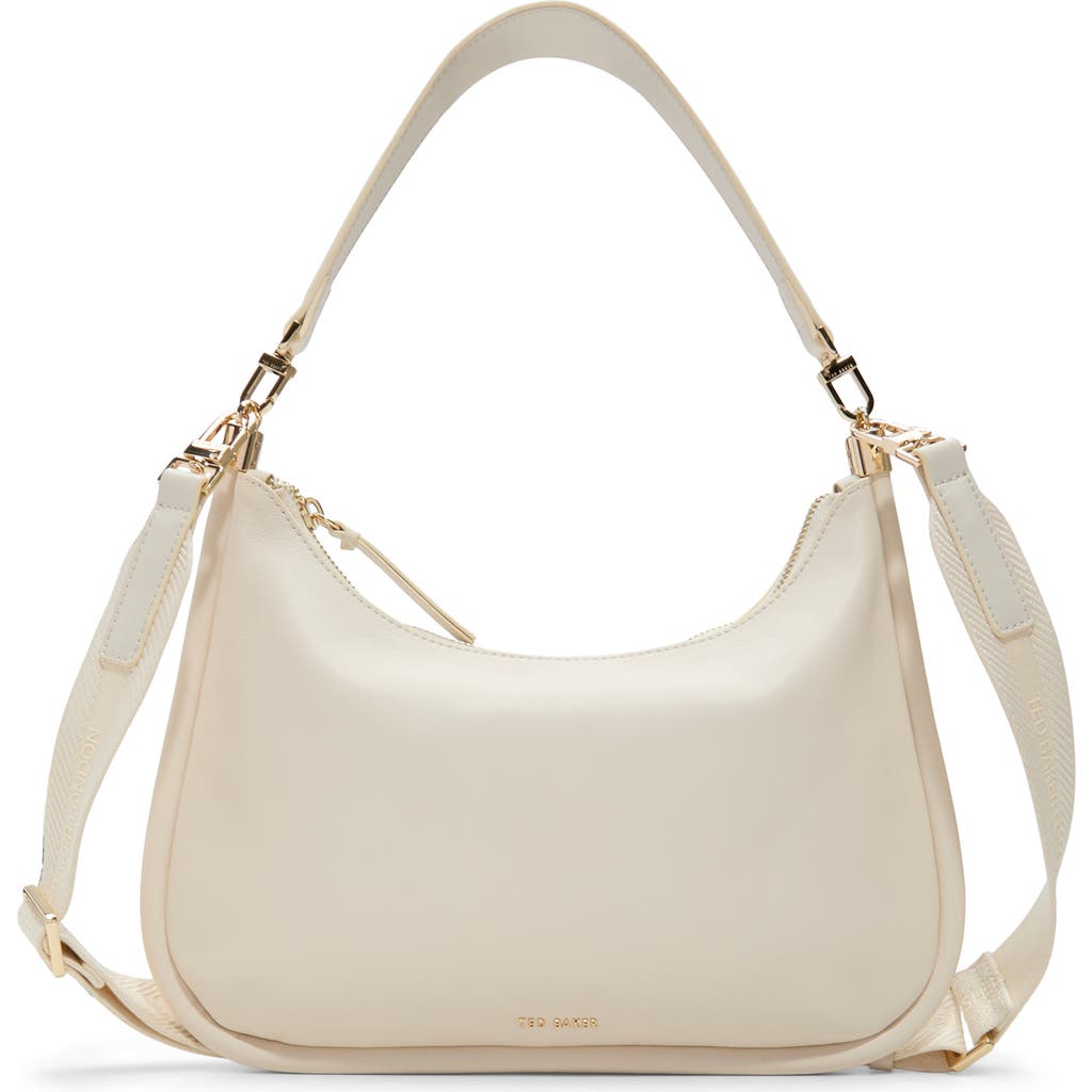 Ted Baker Neve Shoulder Bag In White/bone