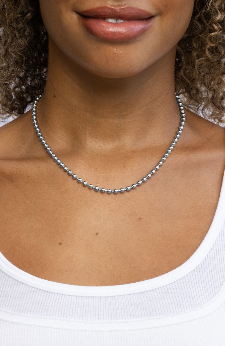 MIRANDA FRYE Manhattan Ball Chain Necklace, Alternate, color,