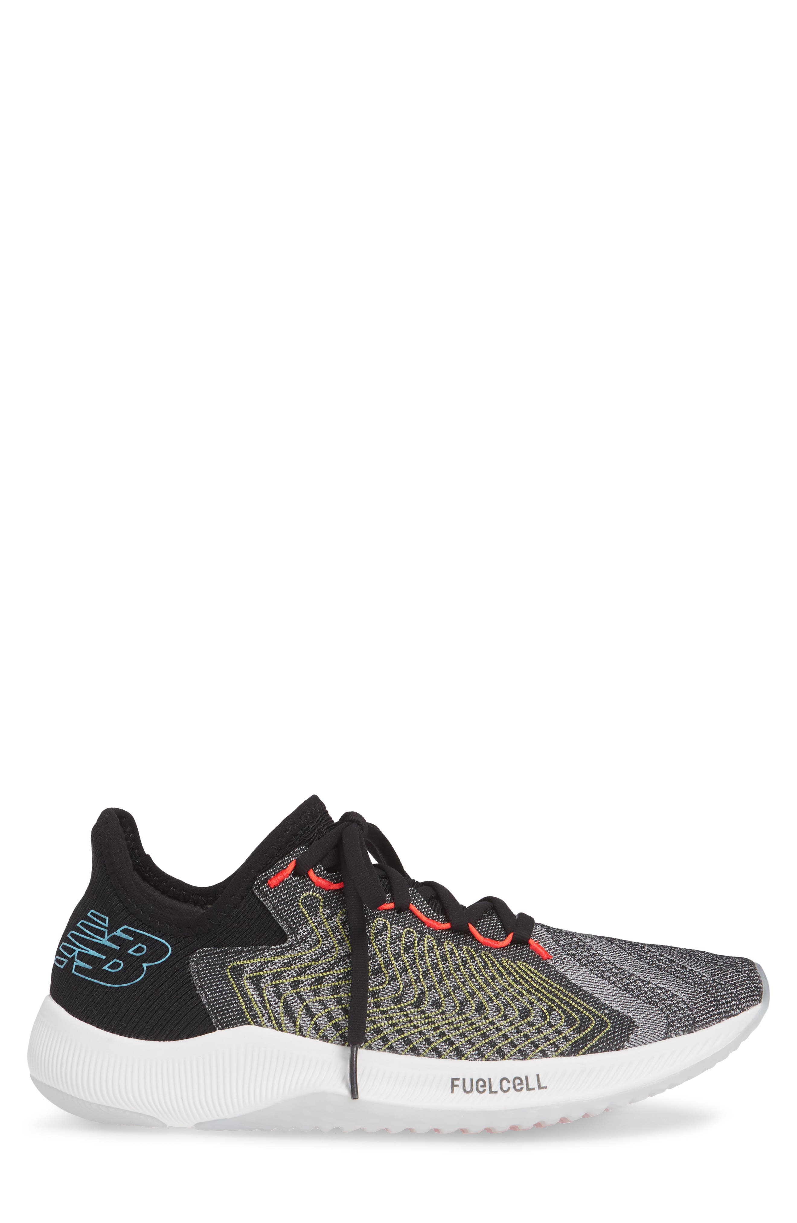 FuelCell Rebel Running Shoe, Alternate, color, BLACK MESH