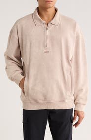 HUGO Dunoche Half Zip Sweatshirt