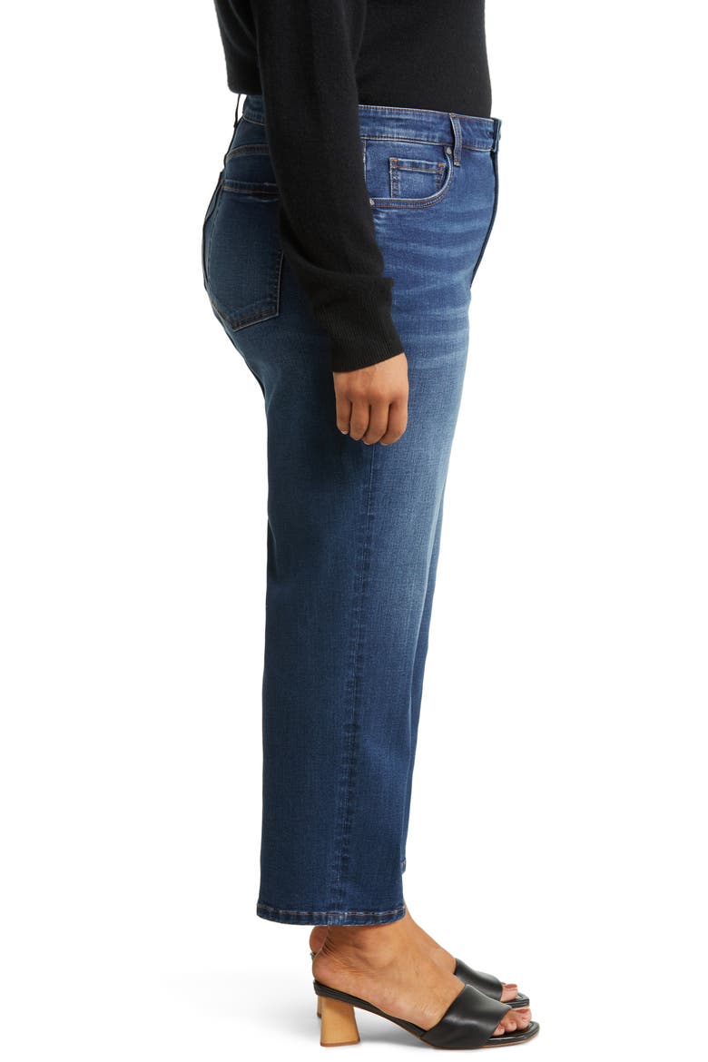 Fab Ab High Waist Ankle Wide Leg Jeans, Alternate, color, RESOLVED W/DK S