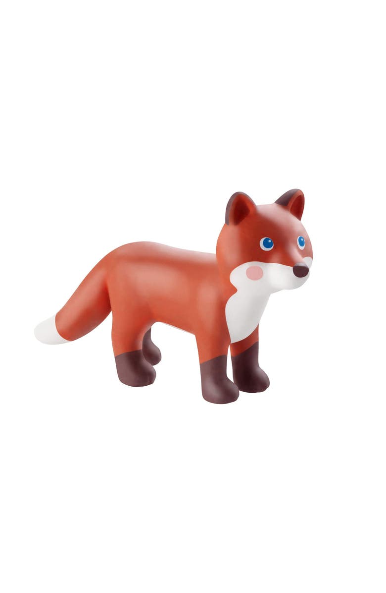 HABA Little Friends Fox - Chunky Plastic Forest Animal Toy Figure, Alternate, color, Multi
