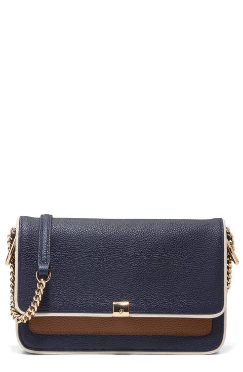 Daniella Leather Chain Shoulder Bag