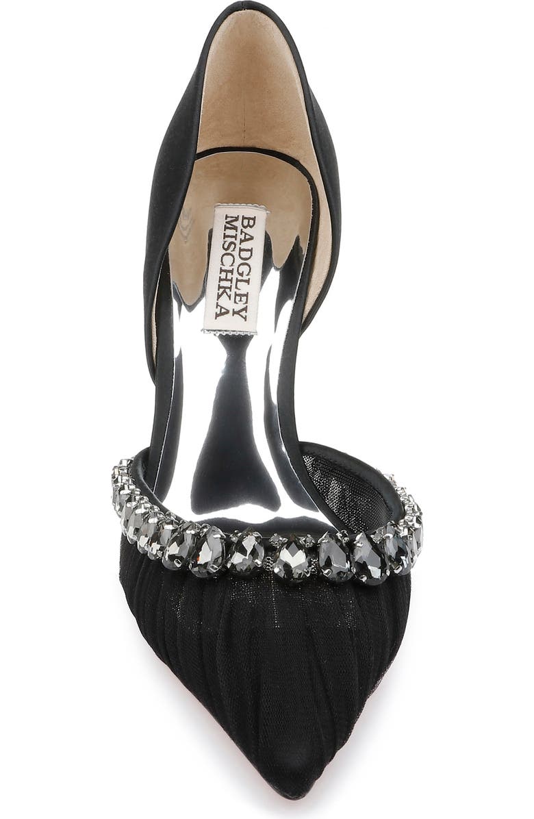 Badgley Mischka Collection Everley Pointed Toe d'Orsay Pump, Alternate, color,