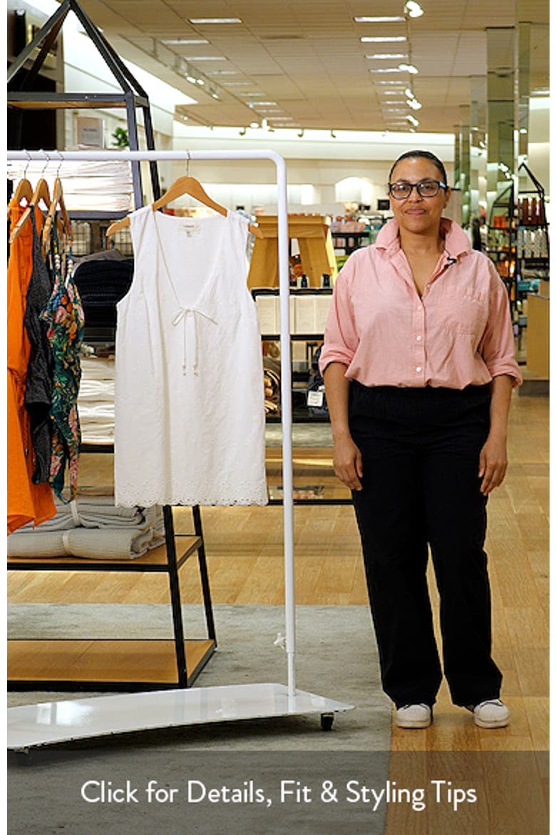 Sunday Cotton Cover-Up Minidress video